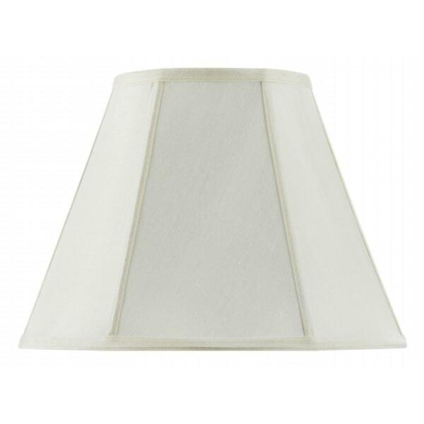 Radiant SH-8106-14-EG 14 in. Vertical Piped Basic Empire Shade, Egg Shell RA49442